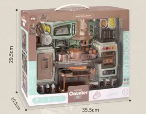 Battery Powered Kids Kitchen Set