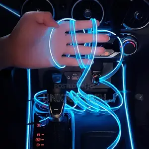 Universal Blue Dashboard Interior Decorations Strips