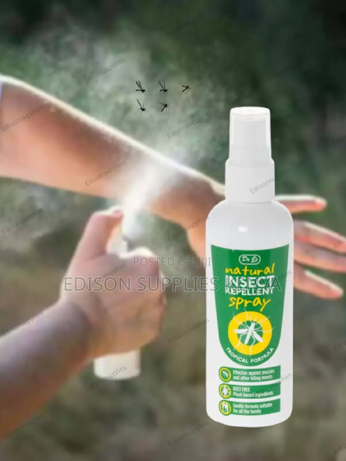 Natural Mosquito Insect Repellent Spray Dr J's
