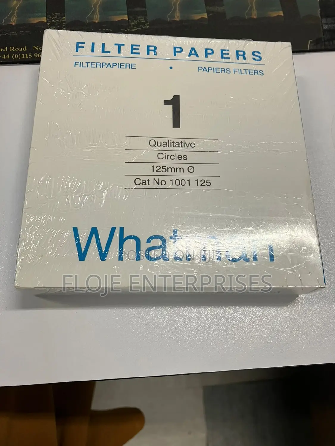Filter Paper WHATMAN No 1-125mm