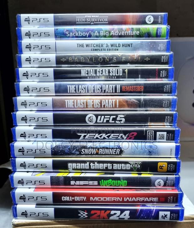 Playstation 5 Games (New) - main view