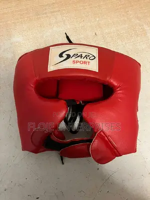 Boxing Head Guard Red