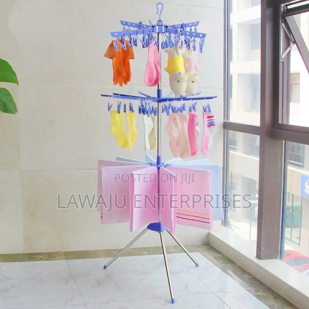 3 Tier Foldable Cloth Drying Rack