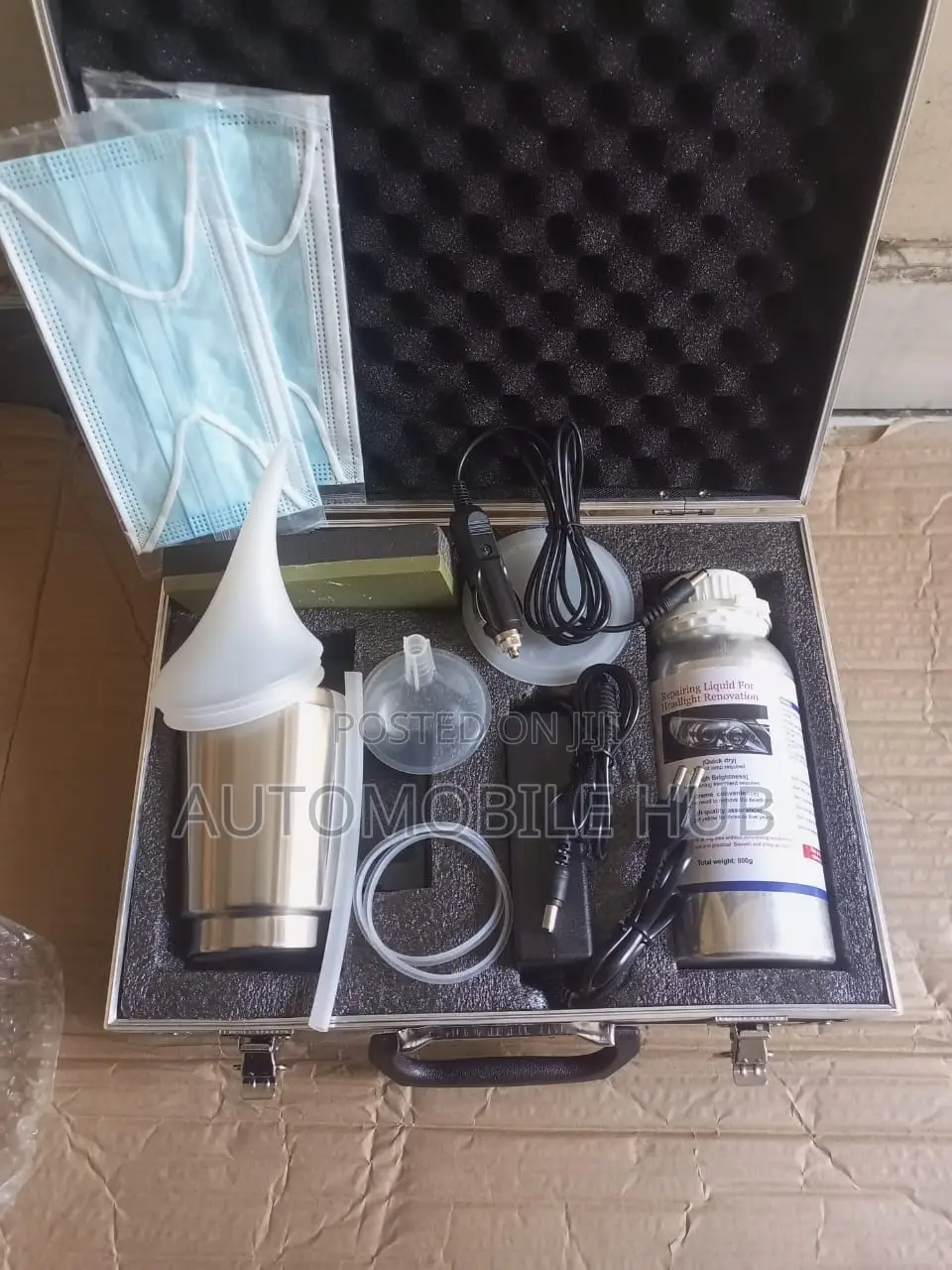 Original Headlight Restoration Kit Full Set Plus Box