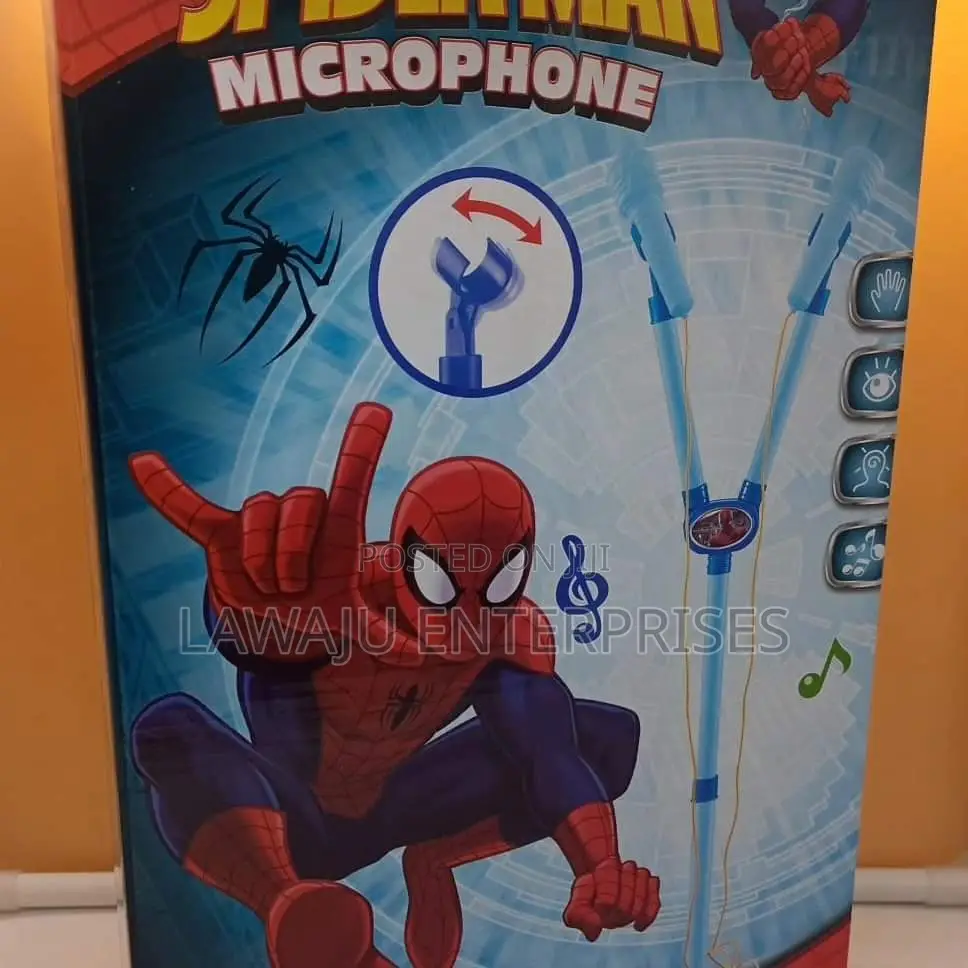 Spiderman Music Microphone