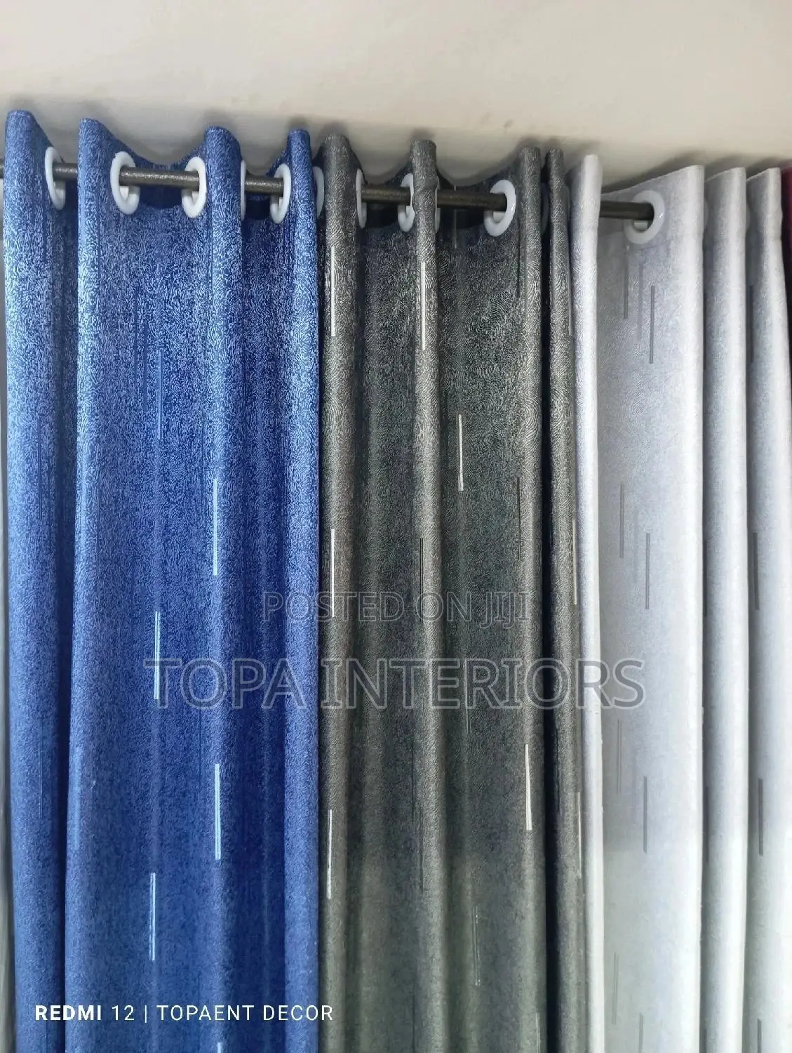 Rings Design Quality Window Curtains for Hotel Windows
