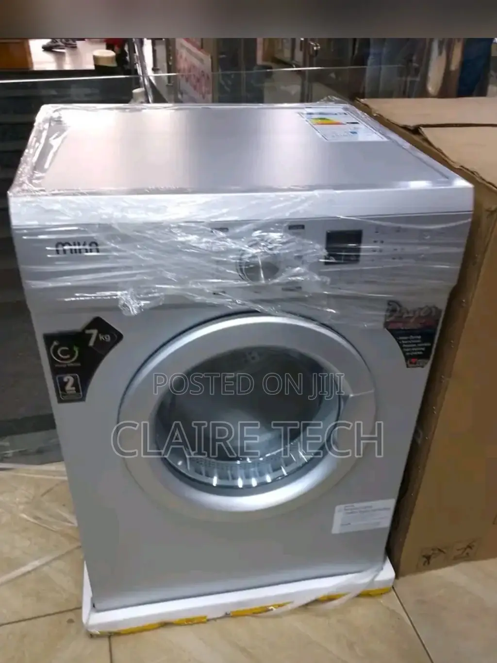 Mika 7kg MDRA1107S Dry Front Load Washing Machine Airbvented