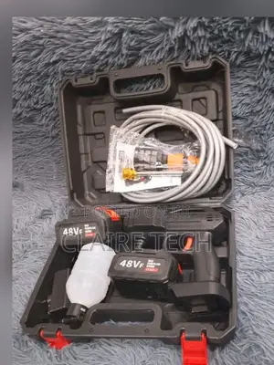 Rechargeable Car Gun Wash 48V 2 Batteries