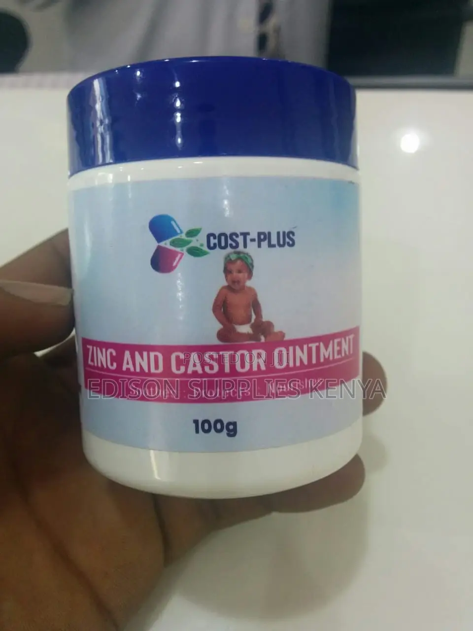 Zinc Castor Cream Cost-Plus Baby Zinc and Castor Emollient Ointment