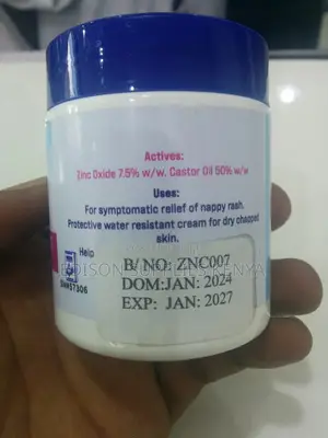 Zinc Castor Cream Cost-Plus Baby Zinc and Castor Emollient Ointment