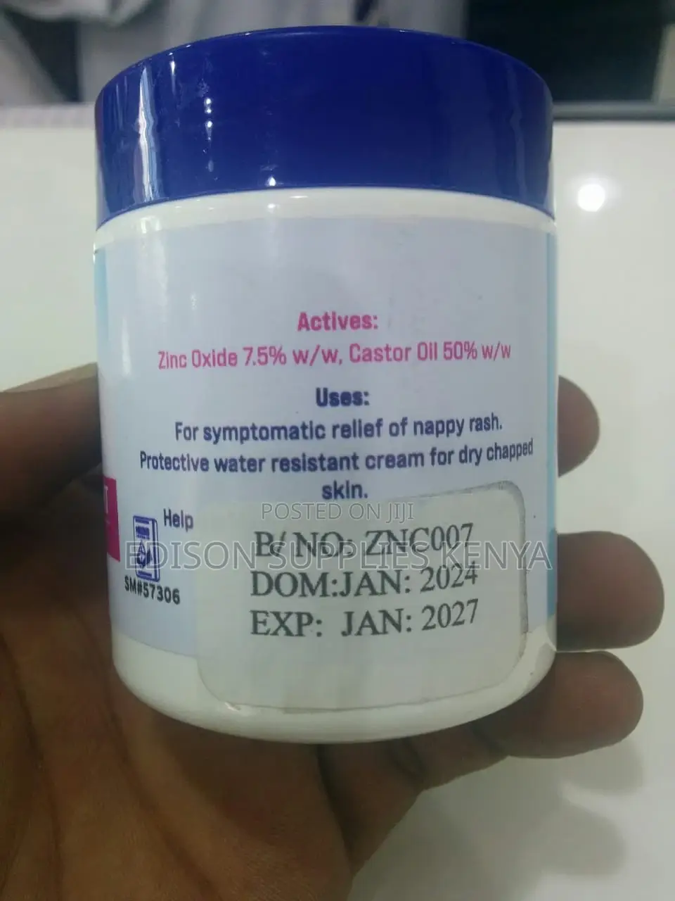 Zinc Castor Cream Cost-Plus Baby Zinc and Castor Emollient Ointment