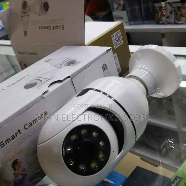 V380 Pro E27 Bulb Wireless MINI CCTV Bulb-Camera