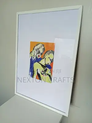 Slim White A2 Picture Frames