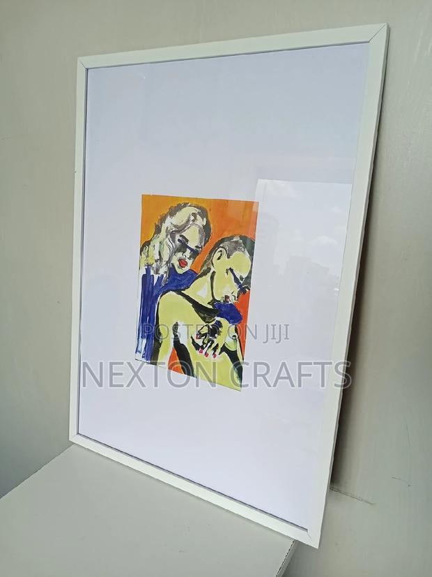 Slim White A2 Picture Frames