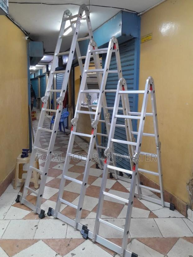 20 Ft Long Aluminium Ladder 4×5 Steps Ladder