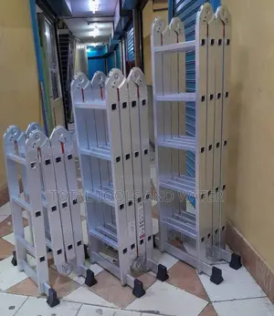20 Ft Multipurpose 4×5 Steps Aluminium Ladder,5 Ft When Fold