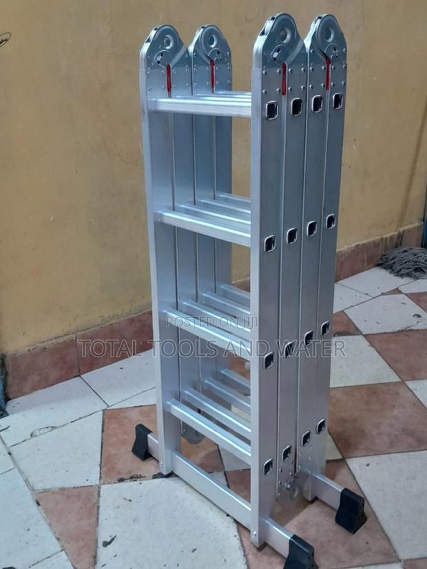 Stanley 16 Ft Long Multipurpose Aluminium Ladder,4×4 Steps - main view