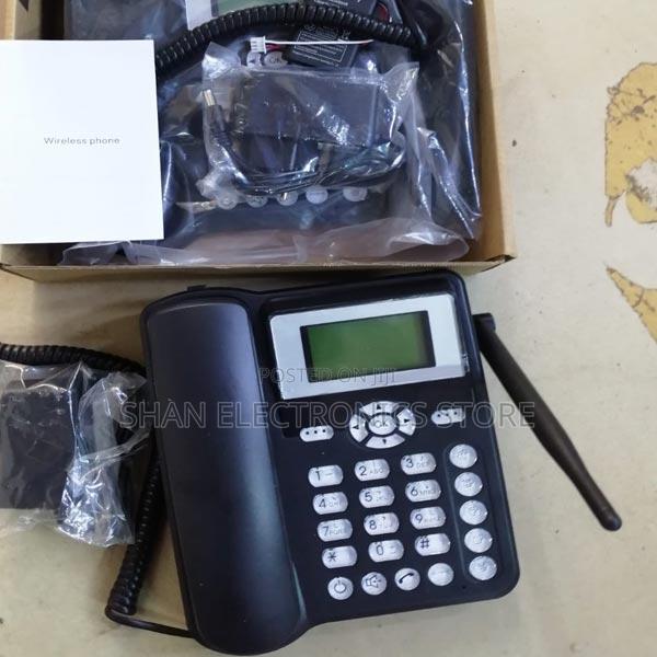 GSM Fixed Home Office Desktop _Telephone Huawei-Black Huawei