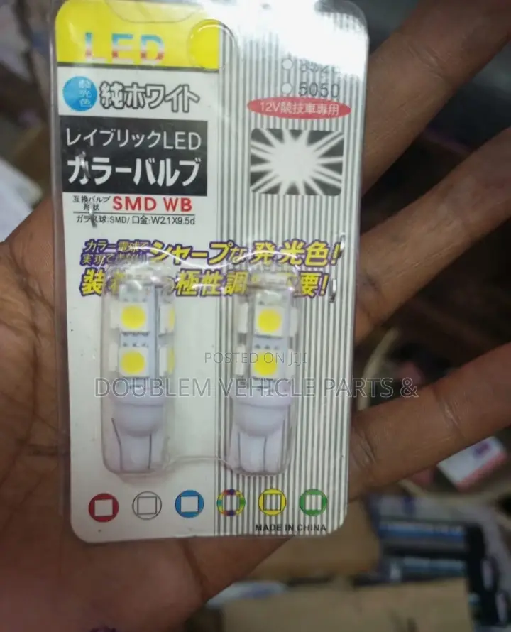 Couples Bulb Led T10/T15 Assorted Colours /Parking Bulbs