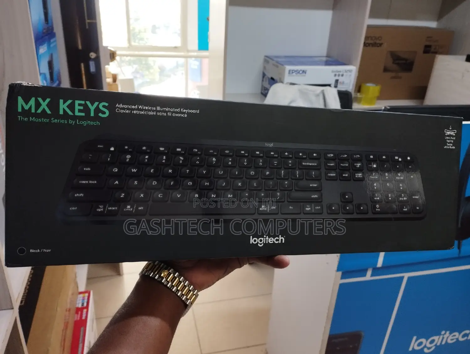 Logitech Mx Keys Wireless Keyboard