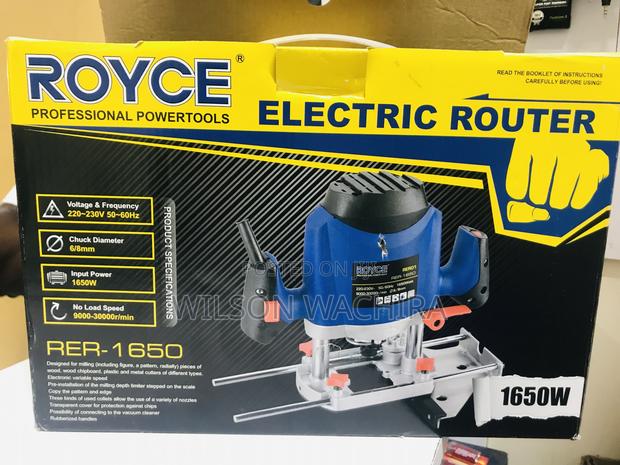 Electric Router. 1650w - main view
