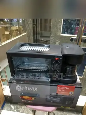 Electric Nunix 3 in 1 Breakfast Maker Machine 12l