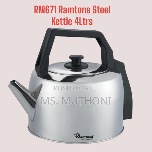 Ramtons Stainless Steel Kettle 4ltrs - main view