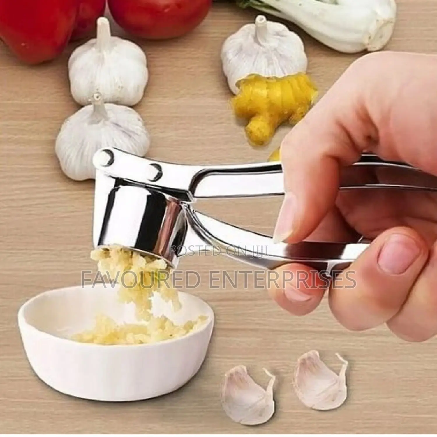 Hand Press Ginger / Garlic Crusher