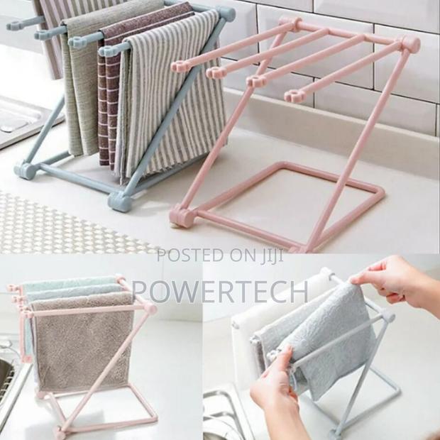 Free Standing Towel Rack Holder Dishcloth Hanger. - main view