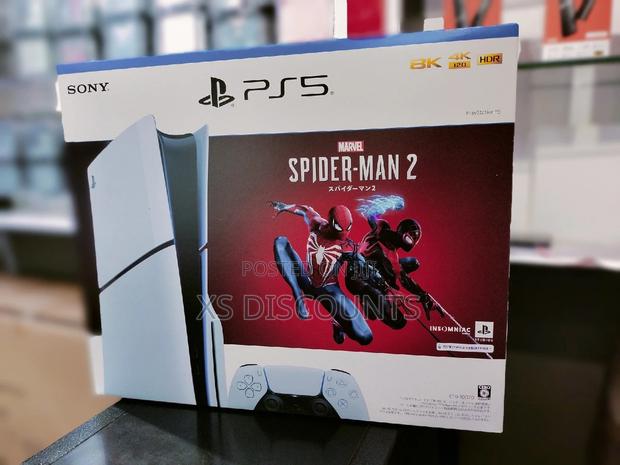 PS5 Slim Playstation 5 Slim Console PS5!! PS5!! - main view