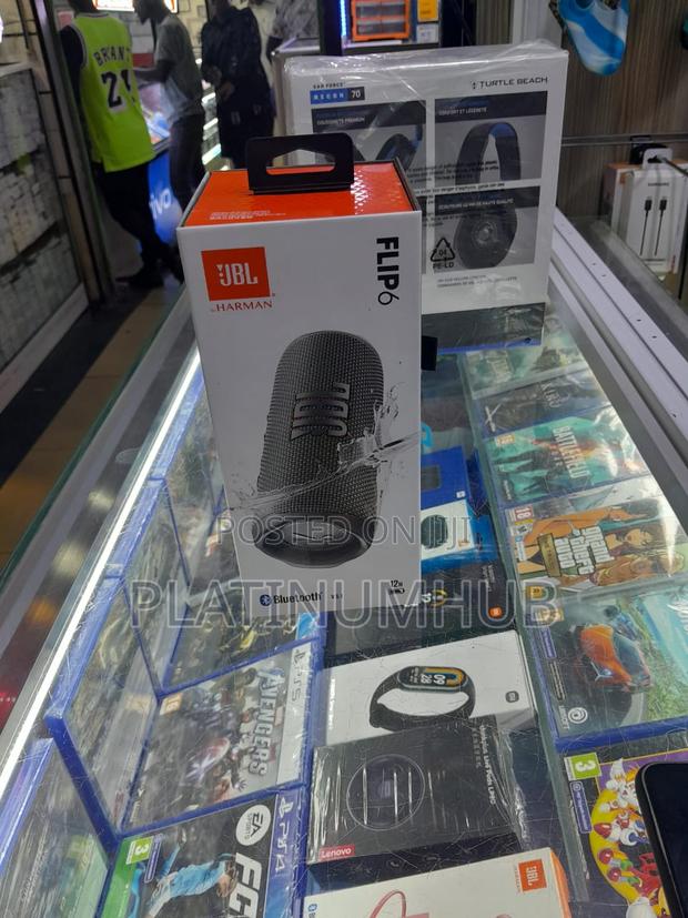 JBL Harman Flip 6 Grey - main view