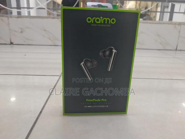 Oraimo Freepods Pro OEB-E108D ANC Wireless Earbuds Black - main view