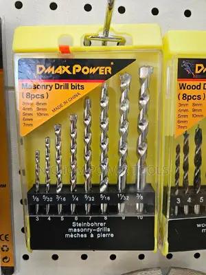 8pcs Masonry Drill Bits