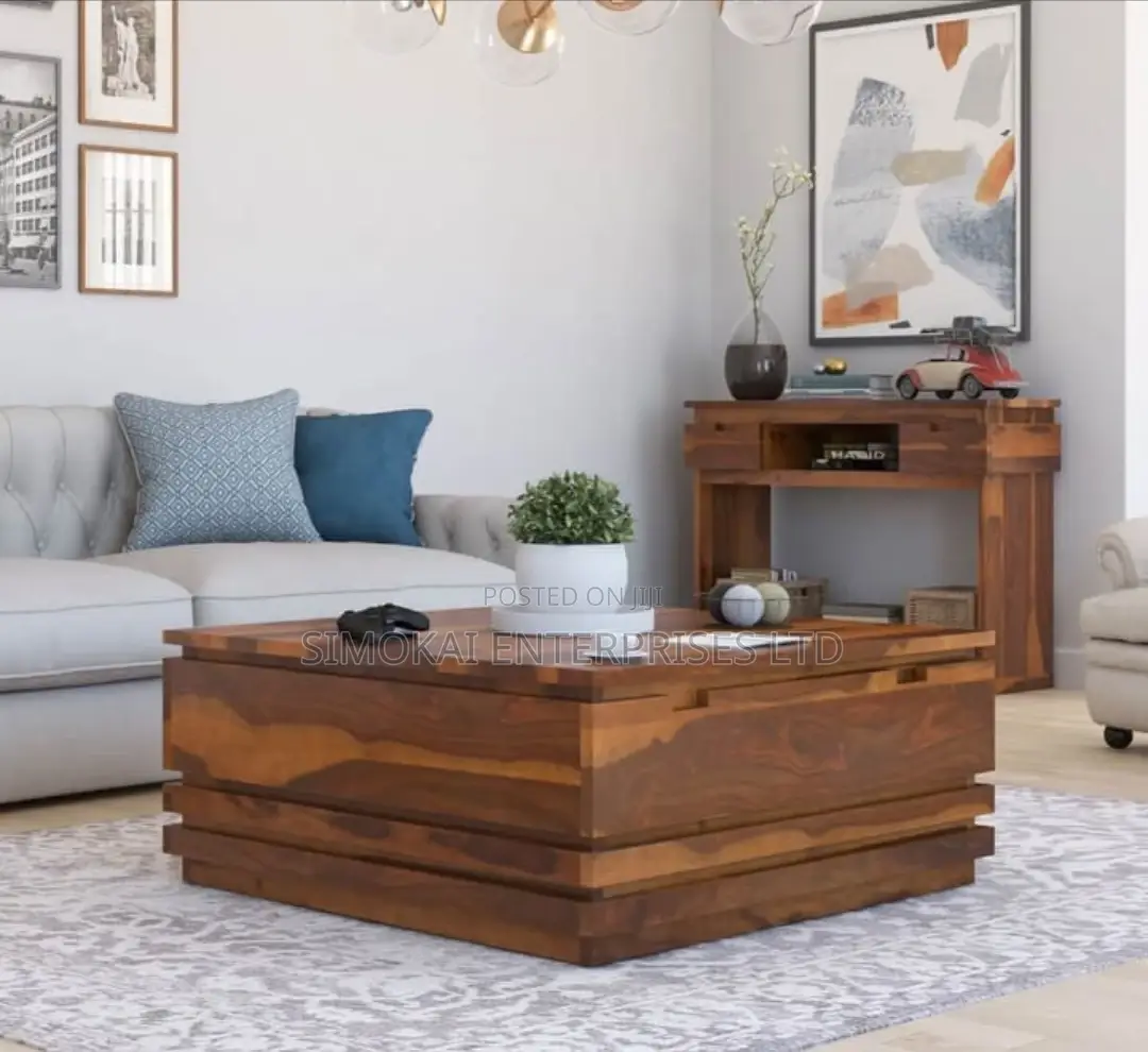 Elite Simplicity Teak Wood Coffee Table