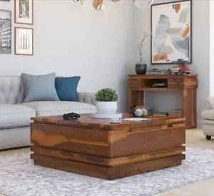 Elite Simplicity Teak Wood Coffee Table