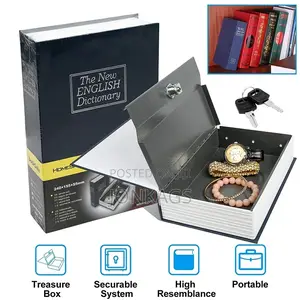 Secret Box Book Safe With Keys