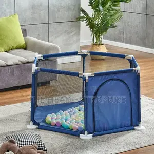 Strong Baby Playpen Fence Hexagonal (30 Soft Balls)