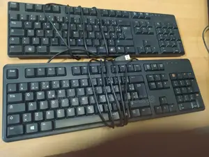Ex U.K. Wired Keyboard Black