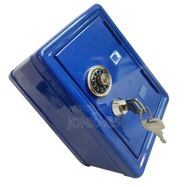 Blue Piggy Safe - thumbnail 3