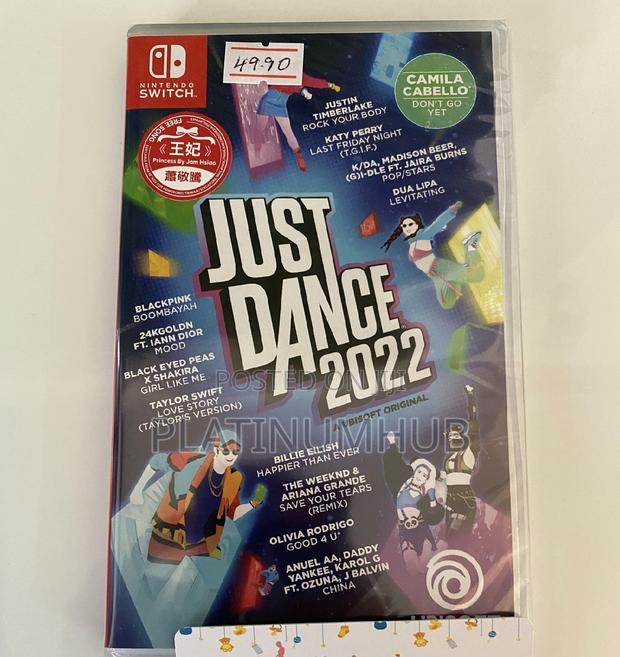 Just Dance 2022 Nintendo Switch Tv7 - main view