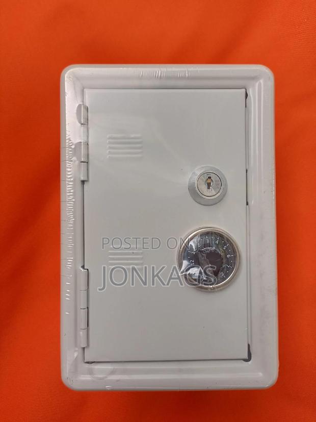 Gray Heavy Duty Piggy Safe - main view