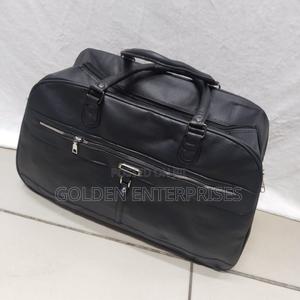 Large Leather Travel/Duffle Bag - thumbnail 2