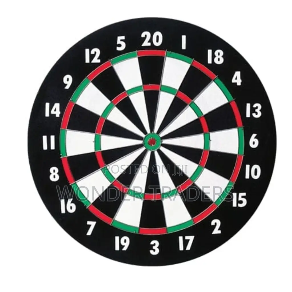 Dart Board Large With Darts