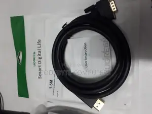 UGREEN Displayport Male to VGA Male Cable 1.5m (Black) - DP1