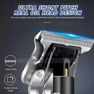 Vintage T9 Prof Hair Trimmer Clipper RECHARGABLE SHAVER