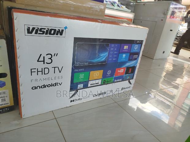 Vision Plus 43′′ Frameless Smart Android Full Hd Led Tv, - thumbnail 2