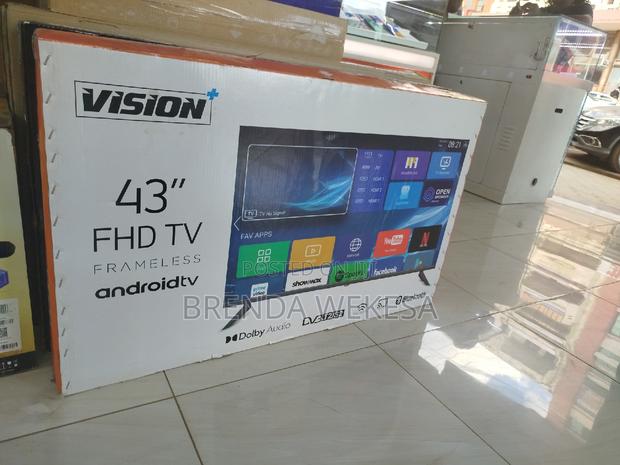 Vision Plus 43′′ Frameless Smart Android Full Hd Led Tv, - thumbnail 3