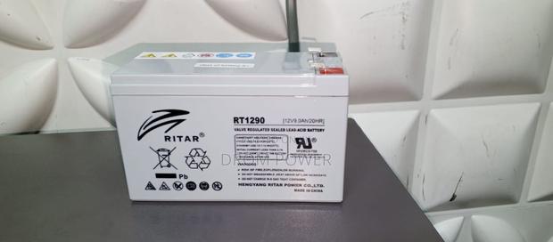 12V 9ah Ritar Battery - main view