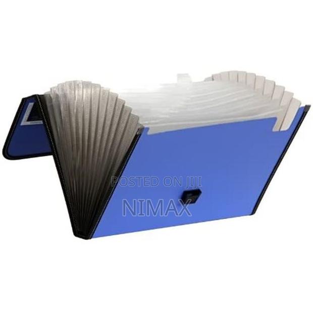 A4 Metal Color Portable Expanding File Folder - main view