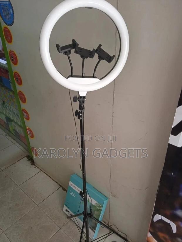 14 Inch Ringlight and Phone Holder Light Tripod for Phone2.1